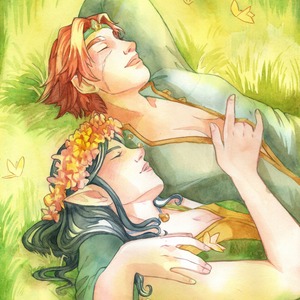 Thumbnail of two LOTRO characters snuggling.