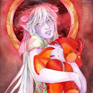 Thumbnail of Su'li, a young elven girl.